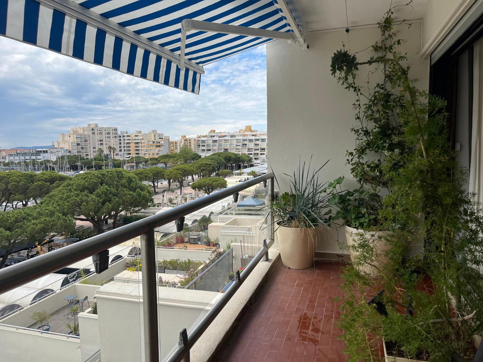 T3 Vue Port 200M De La Plage 2 Chambres Avec Garage Carnon-Plage Kültér fotó