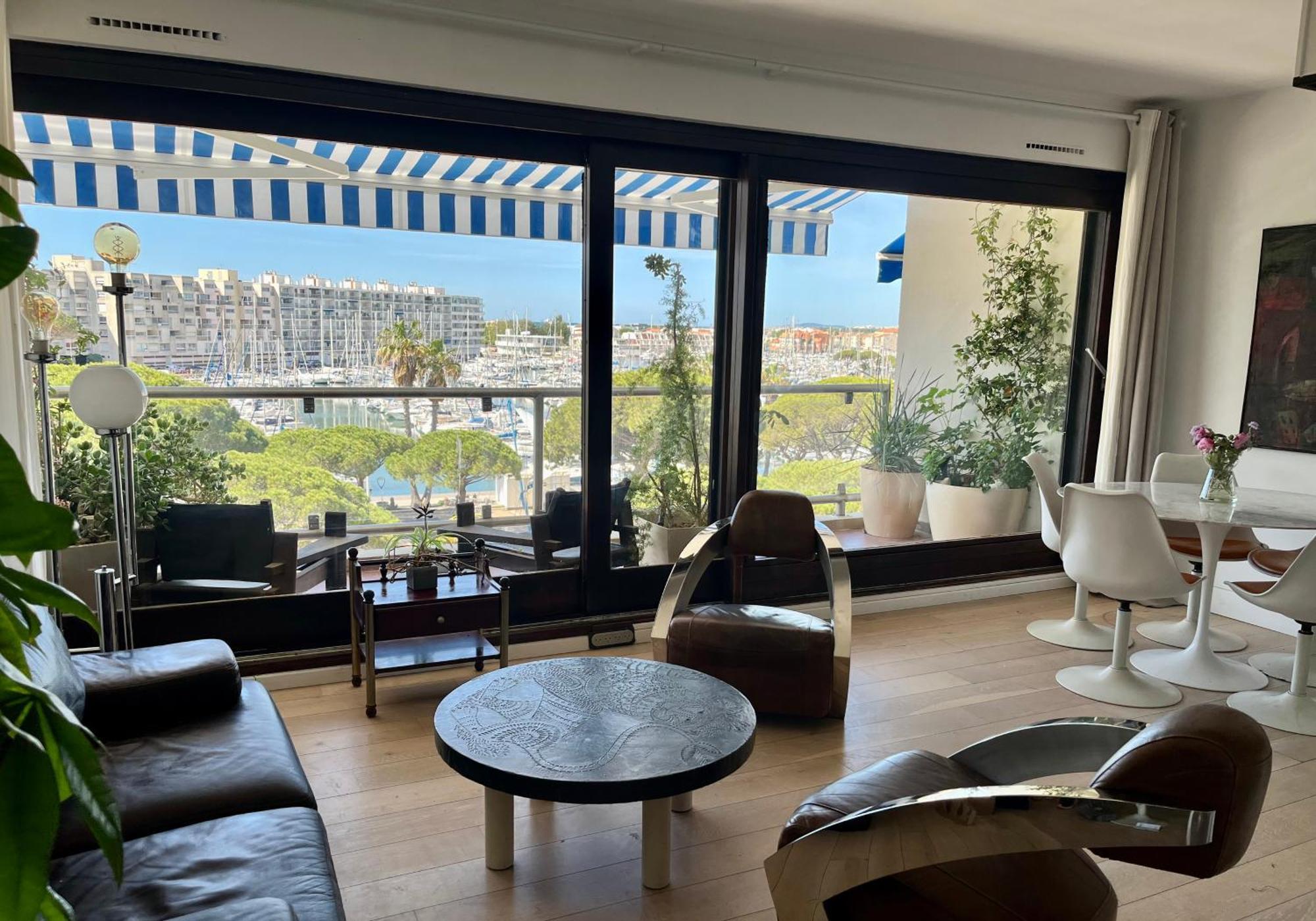 T3 Vue Port 200M De La Plage 2 Chambres Avec Garage Carnon-Plage Kültér fotó