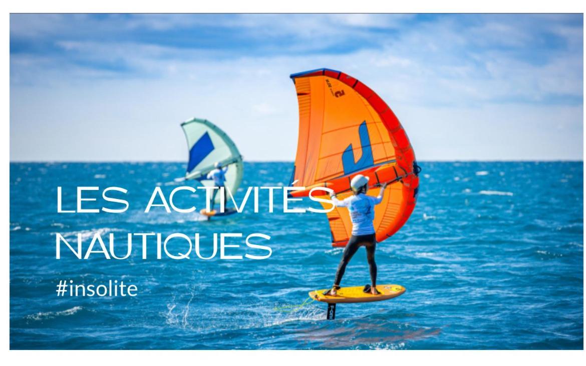 T3 Vue Port 200M De La Plage 2 Chambres Avec Garage Carnon-Plage Kültér fotó
